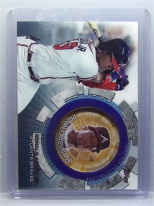 Ronald Acuna Jr 2020 Topps Commerative Coin Card