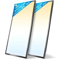 Aphyni 2x4 LED Flat Panel Light Surace Mount -