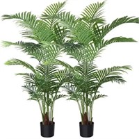 Fopamtri Artificial Areca Palm Plant 5 Feet Fake