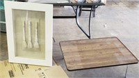 Vintage Japanese Table & Shadow box