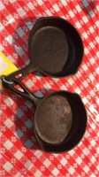 (2) # 3 Wagner Cast Iron Skillets