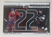 Cole Caufield UD Linked by Numbers Card