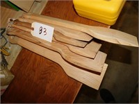 (6)Wood Grill Scrapers