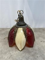Vintage Stain Glass Sealing Light