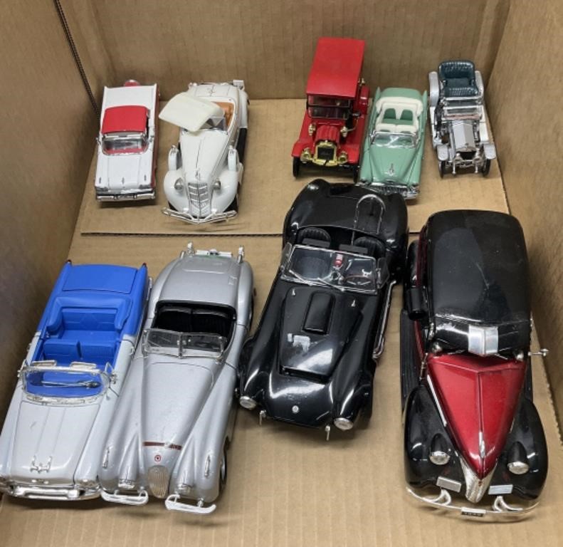 Assorted Mini Model Cars