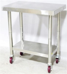 Stainless Steel Table 34x30x18