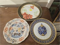 Vintage Lot of 3 collectible plates