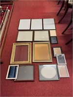 Collection of Frames (Largest 40 cm W x 50 cm H)