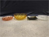 Misc glass bowls