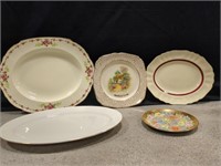 Misc serving plates
