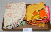 VINTAGE PLACE MATTS AND HOT PADS