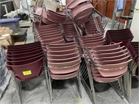 College Surplus- Row of Stack Chairs