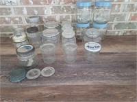 Lot of Canning and Container Jars