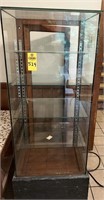 Glass Display Cabinet 55" Hx 20" Wx 18" D