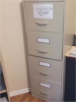 Metal filing cabinet not contents
