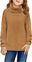 Girls Turtleneck Sweater