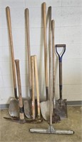Shovels, Sledge Hammer Handles, Pickaxe & More