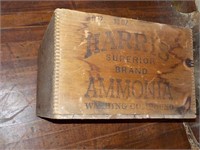 Harris ammonia advertising box 15x16x10"