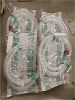 4 PIECES INTERSURGICAL 1.6M BREATHING SYSTEM