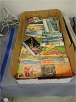 Lot of vintage postcards preview a must
