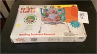 Bright starts monkey business bouncer, Graco