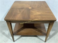 Square Hardwood Side Table