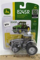 JD 8245R tractor w/duals, 100 years