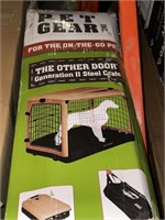 Pet Gear â€œthe Other Doorâ€ 4 Door Steel Crate f