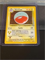 1999 Jungle Set Pokemon Holo Rare Electrode CARD