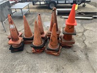 Highway Orange Cones