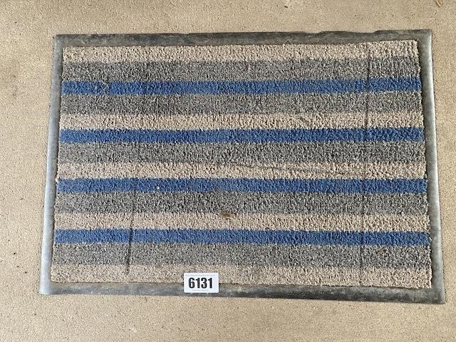 Door Mat, Striped, 18" X 26"