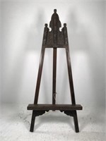 Antique Carved Easel - Cavalete Antigo Esculpido