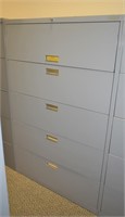 HON 42" - 5 DR. LATERAL FILE CABINET