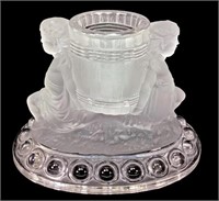 Baccarat Crystal 19th C. Bacchus Toothpick Holder