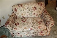 Lazy Boy Flower Fabric Sofa Sleeper