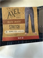 Axel stretch jean slim boot 34x32