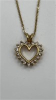 JGA Heart Pendant Necklace