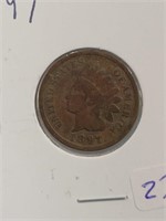 1897 INDIAN CENT