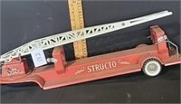 Vintage 1950s Structo Metal Fire Truck Hook and