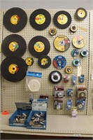 **WEBSTER,WI** Assorted Grinding Wheels & Wire Whe