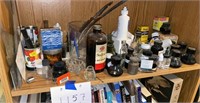 Contents of Shelf Ink Bottles & More