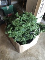 Large Box of Lighted Garland