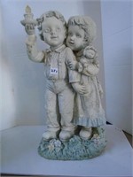 20 " Garden Display Boy and Girl  Solar Power