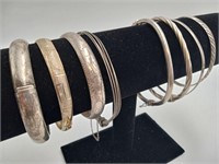8- Sterling Bracelets