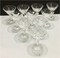 Eleven  Vintage Waterford Sherry Glasses K13B