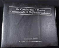 PARTIAL JFK UNC US HALF DOLLAR COLLECTION PCS