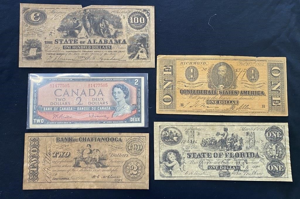 Group of Mixed Collectible Currency