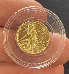 1998 US Gold 1/10 Oz. $5 American Eagle