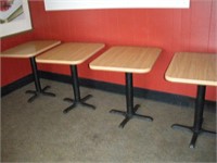 Tables (30 x 24 x 29 inch) 4 Tables 1 Lot