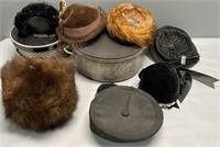 Ladies Fashion Hat Lot Collection